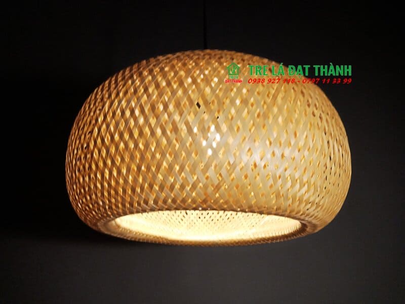 Lồng Đèn Tre Bí Tròn 2 Lớp - DMT026